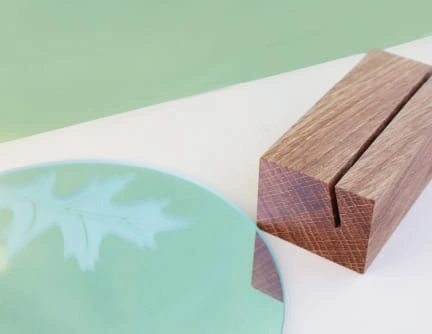 miroir rond gravé feuille arbre base chêne elementti